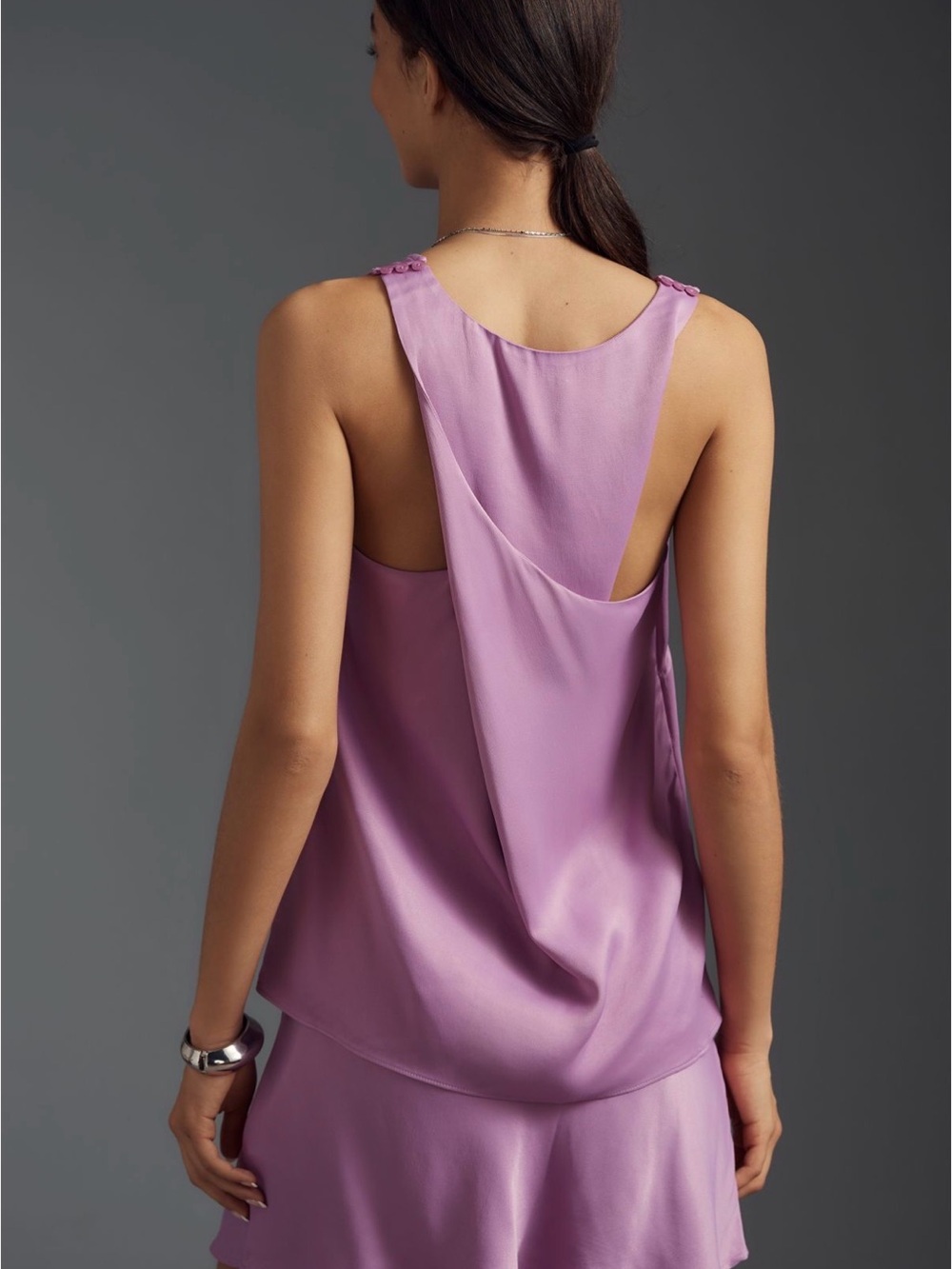 Anthropologie Slinky Racerback Tank Top